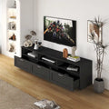 70.87" TV Stand with 3 Storage Spaces & 3 Drawers