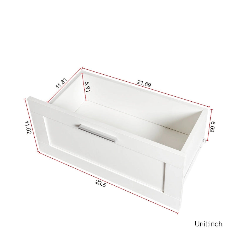 70.87" TV Stand with 3 Storage Spaces & 3 Drawers
