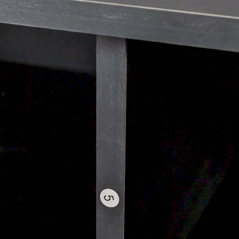 70.87" TV Stand with 3 Storage Spaces & 3 Drawers
