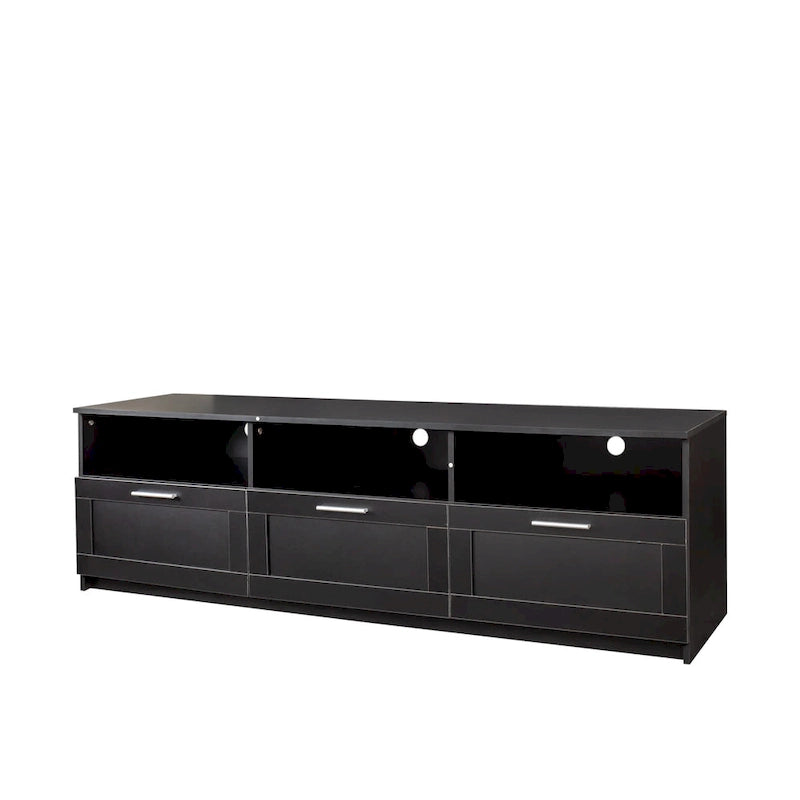 70.87" TV Stand with 3 Storage Spaces & 3 Drawers
