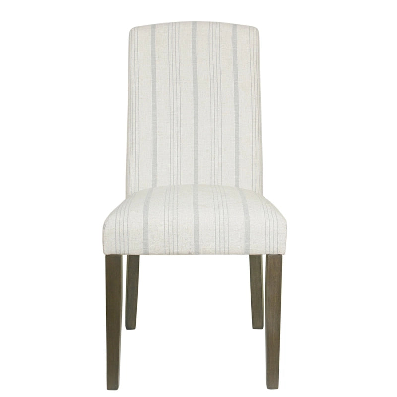Parsons Dining Chair - Dove Grey Stripe (Set of 2)