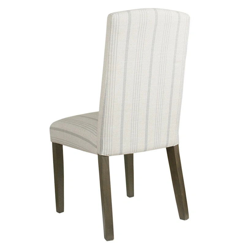 Parsons Dining Chair - Dove Grey Stripe (Set of 2)