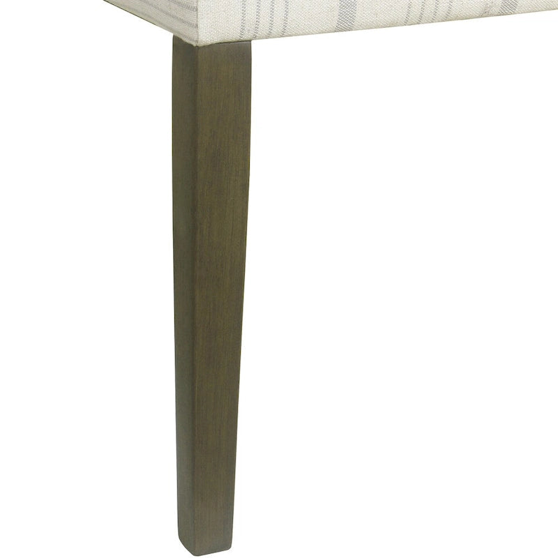 Parsons Dining Chair - Dove Grey Stripe (Set of 2)