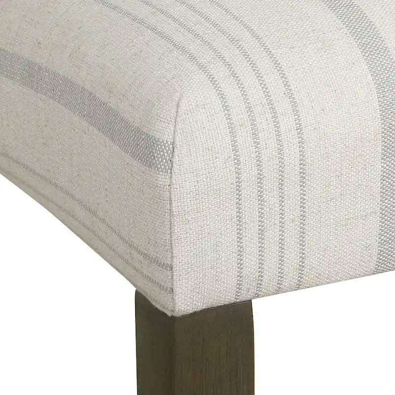 Parsons Dining Chair - Dove Grey Stripe (Set of 2)