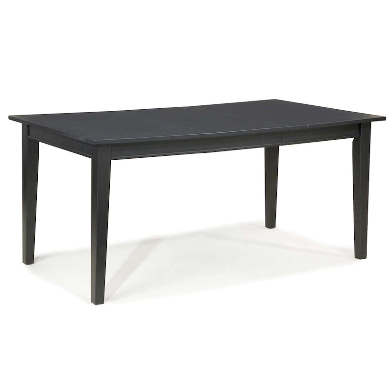 Arts and Crafts Rectangular Dining Table with Extending Leaf