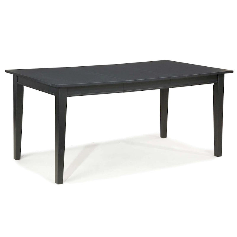 Arts and Crafts Rectangular Dining Table with Extending Leaf
