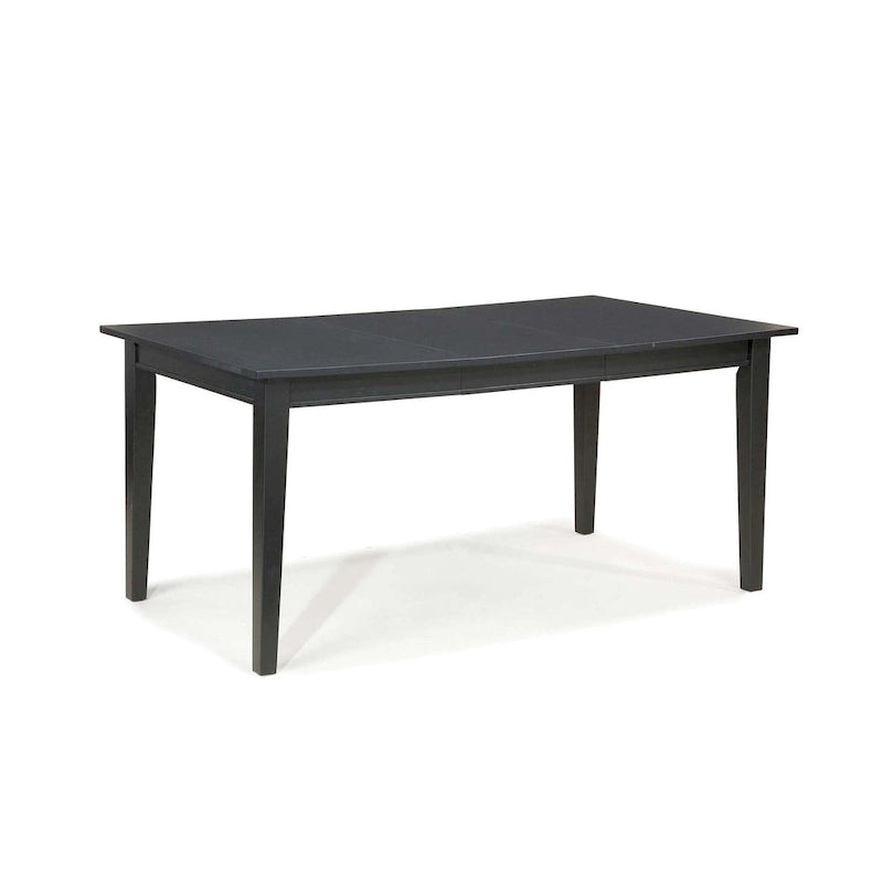 Arts and Crafts Rectangular Dining Table with Extending Leaf