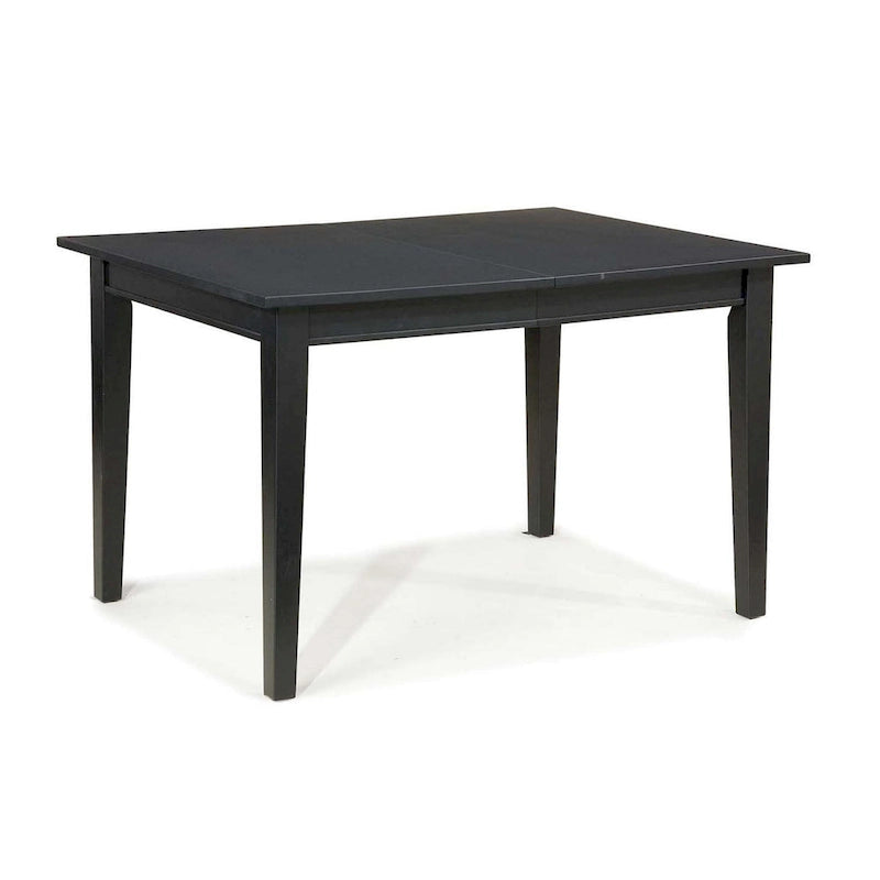 Arts and Crafts Rectangular Dining Table with Extending Leaf
