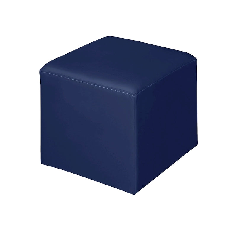 15" Square Plush Ottoman
