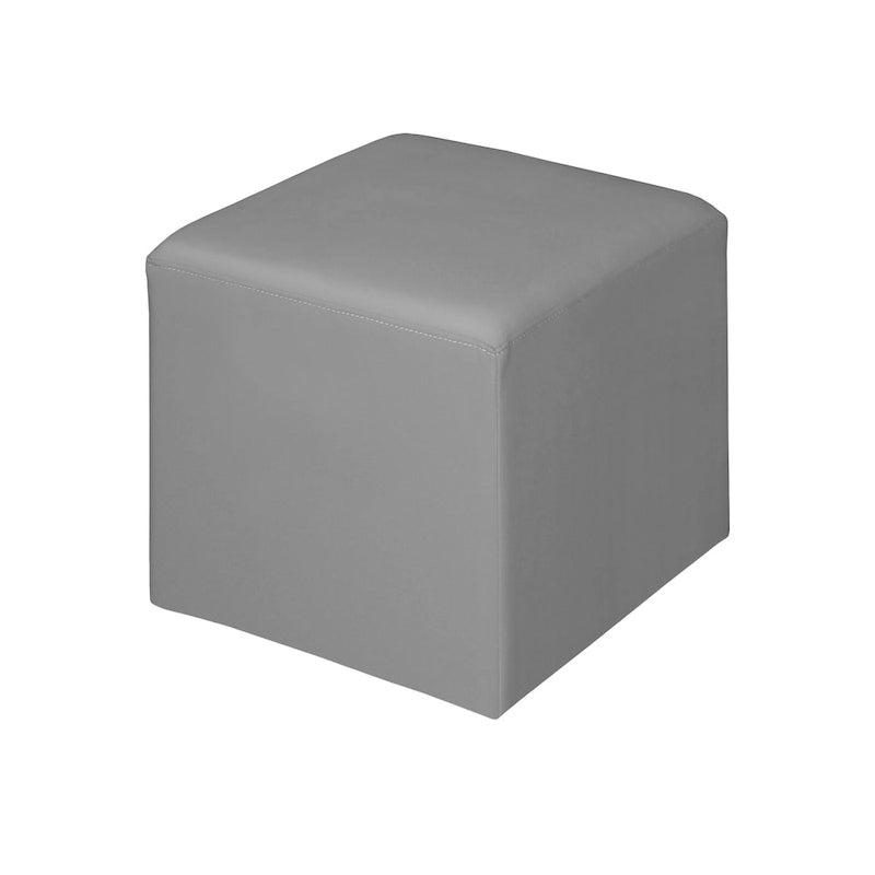15" Square Plush Ottoman