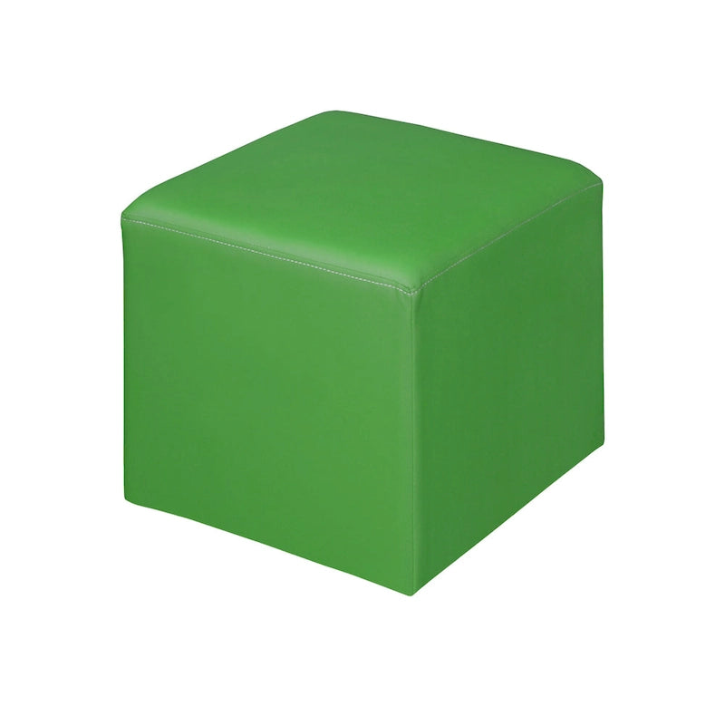 15" Square Plush Ottoman