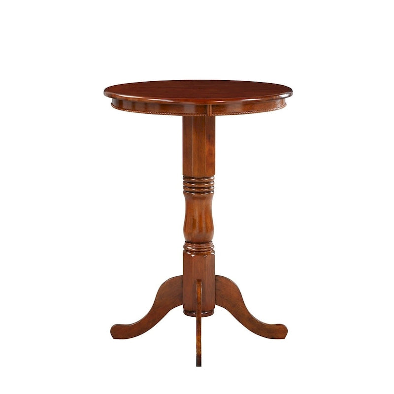 Round Wood Pub Table