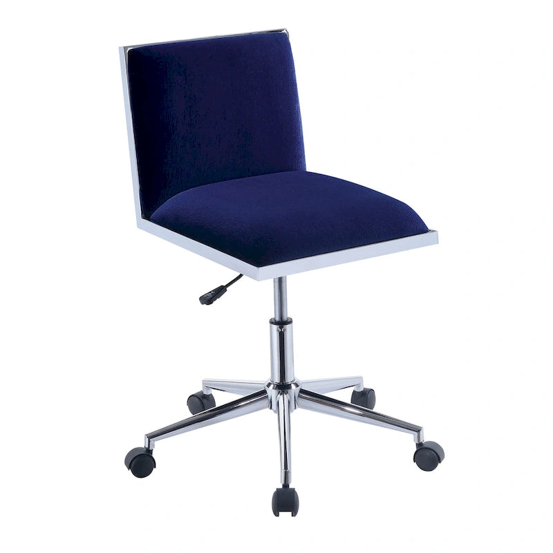Chaise de bureau contemporaine en tissu à hauteur réglable