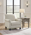Brown/Beige Accent Chair - 36W x 36D x 36H