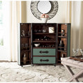 Storage Beige Bar Cabinet - 23.6 x 17.7 x 42.1 - 24Wx18Dx42H