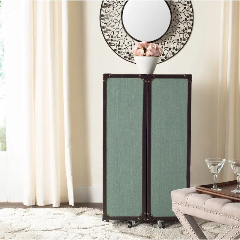 Storage Beige Bar Cabinet - 23.6 x 17.7 x 42.1 - 24Wx18Dx42H