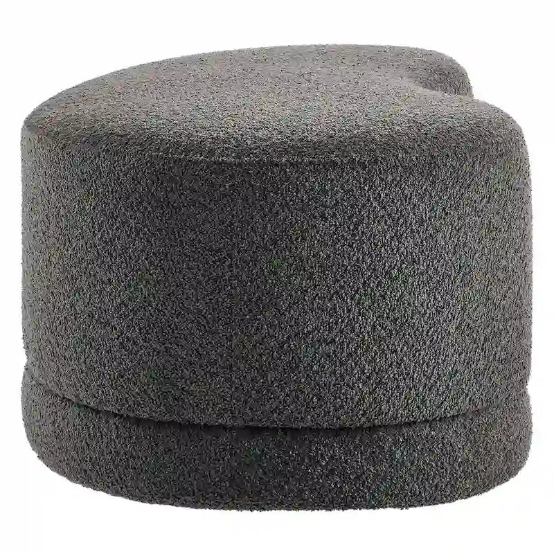 48" Round Upholstered Ottoman Bench