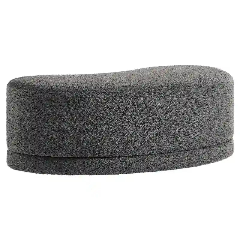 48" Round Upholstered Ottoman Bench