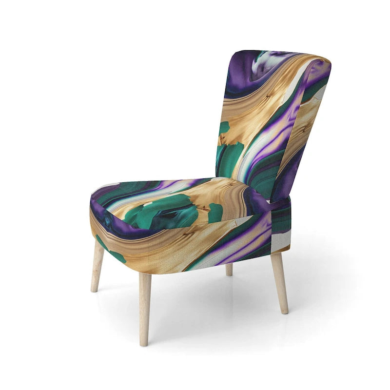 Upholstered Modern & Contemporary Accent Chair and Arm Chair