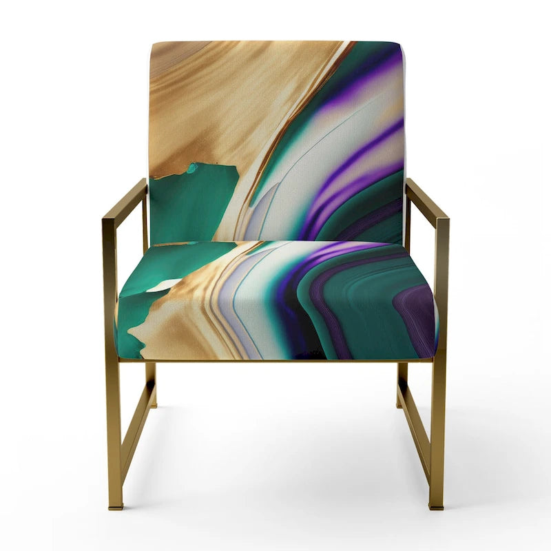 Upholstered Modern & Contemporary Accent Chair and Arm Chair