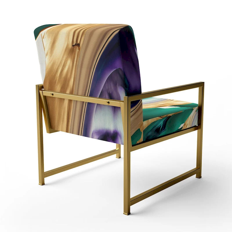 Upholstered Modern & Contemporary Accent Chair and Arm Chair