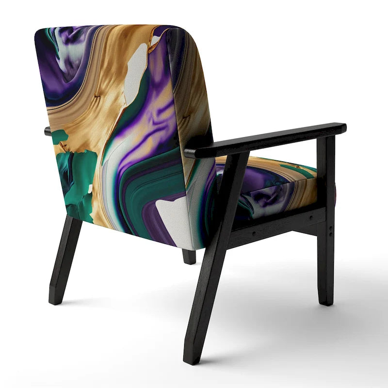 Upholstered Modern & Contemporary Accent Chair and Arm Chair