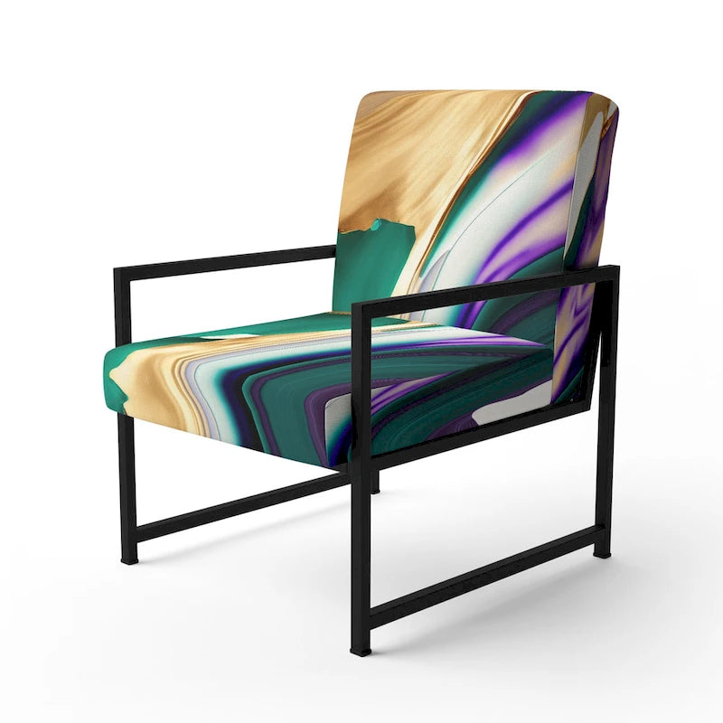 Upholstered Modern & Contemporary Accent Chair and Arm Chair