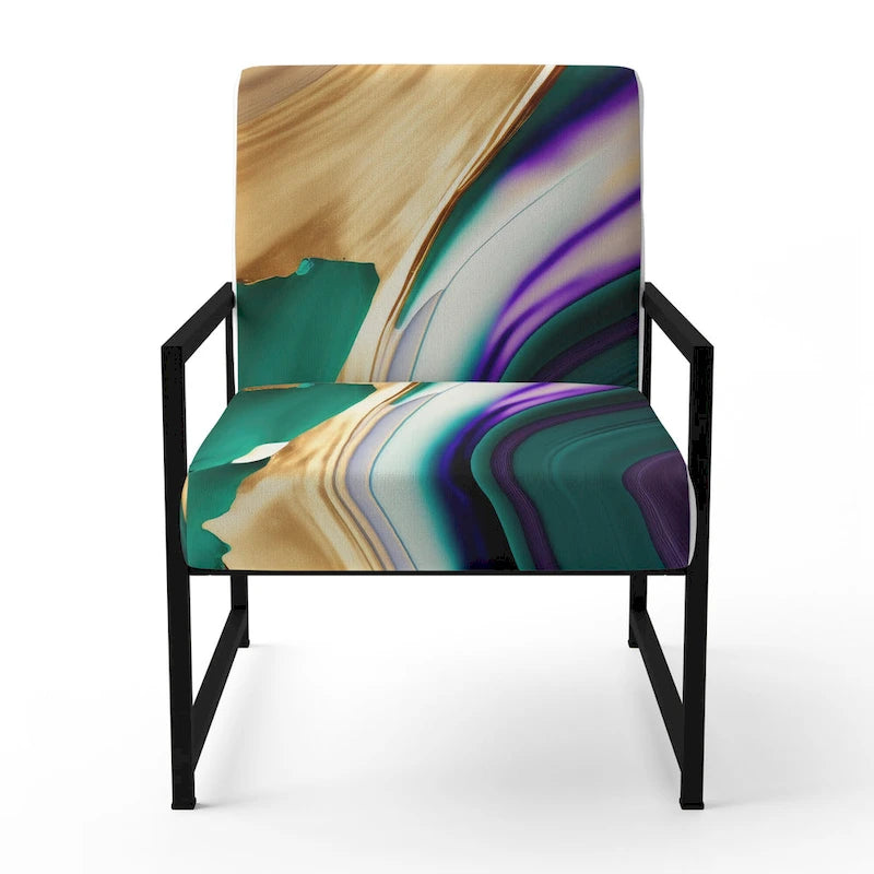 Upholstered Modern & Contemporary Accent Chair and Arm Chair
