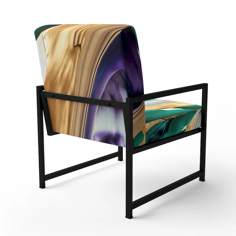 Upholstered Modern & Contemporary Accent Chair and Arm Chair