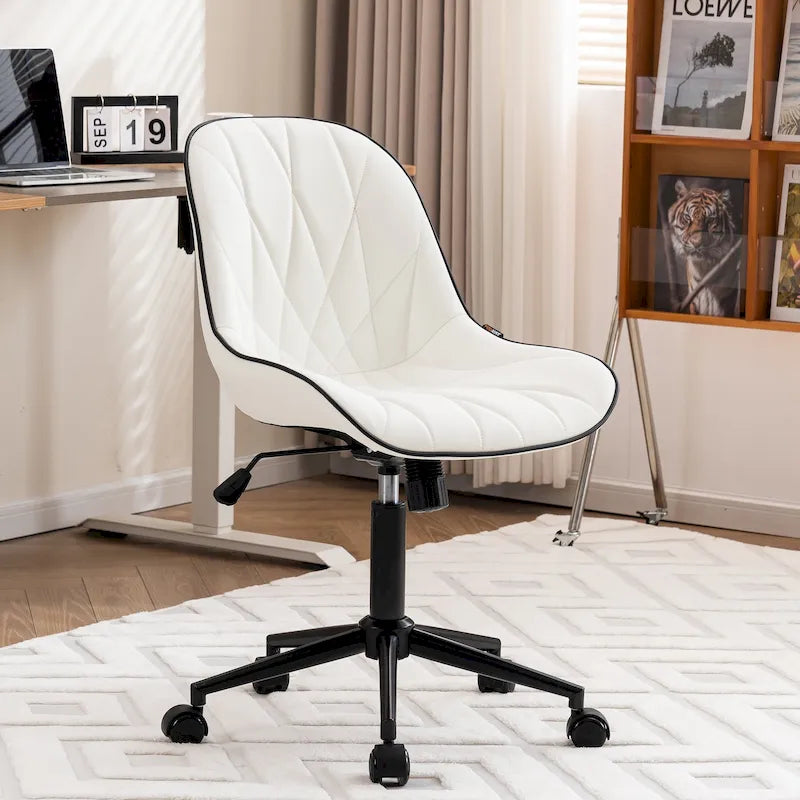 Home Office Desk Chair with Wheels Rolling Task Computer Chair