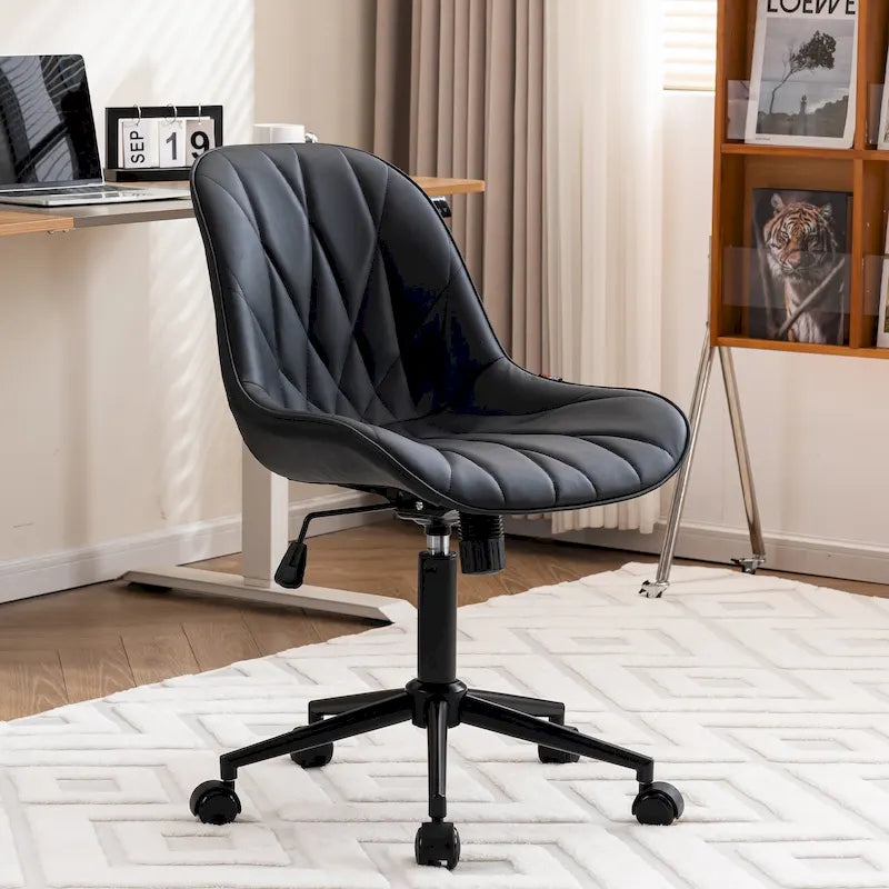 Home Office Desk Chair with Wheels Rolling Task Computer Chair