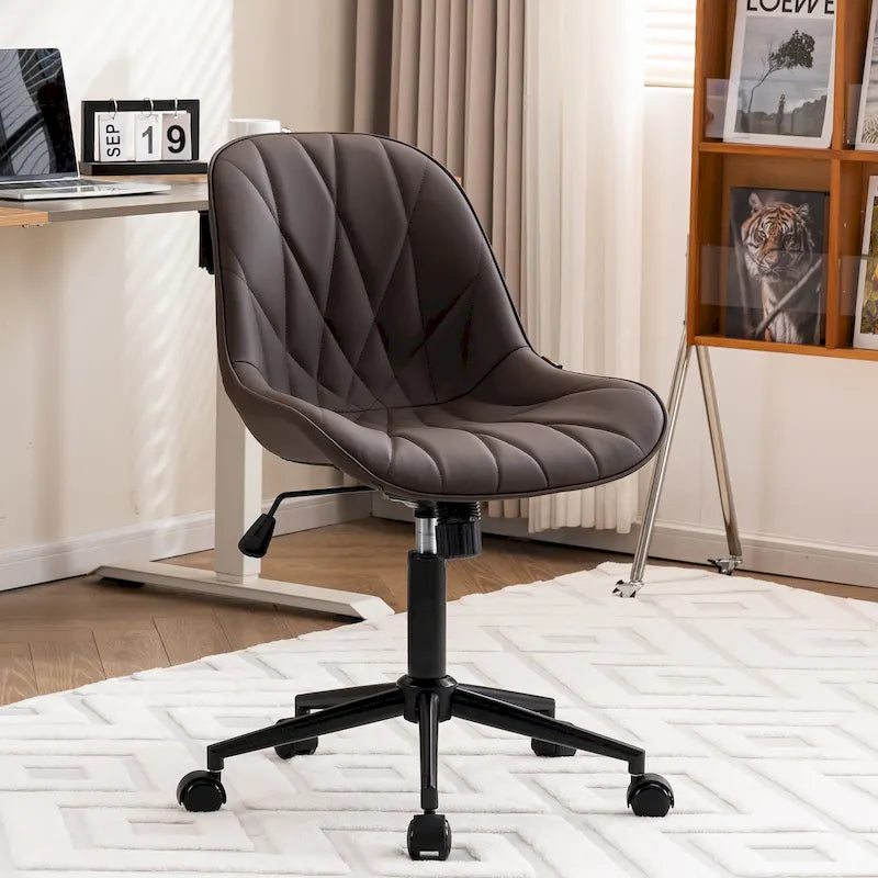 Home Office Desk Chair with Wheels Rolling Task Computer Chair