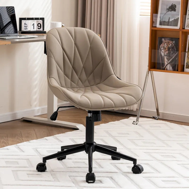 Home Office Desk Chair with Wheels Rolling Task Computer Chair