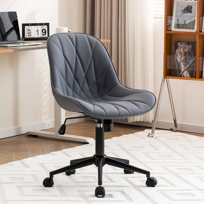 Home Office Desk Chair with Wheels Rolling Task Computer Chair