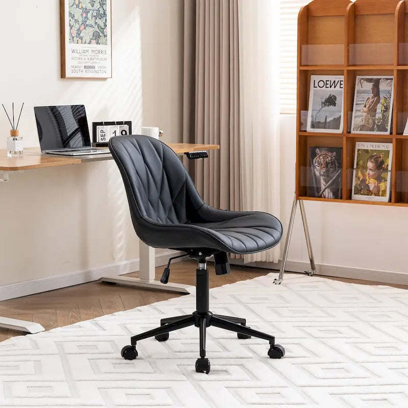 Home Office Desk Chair with Wheels Rolling Task Computer Chair