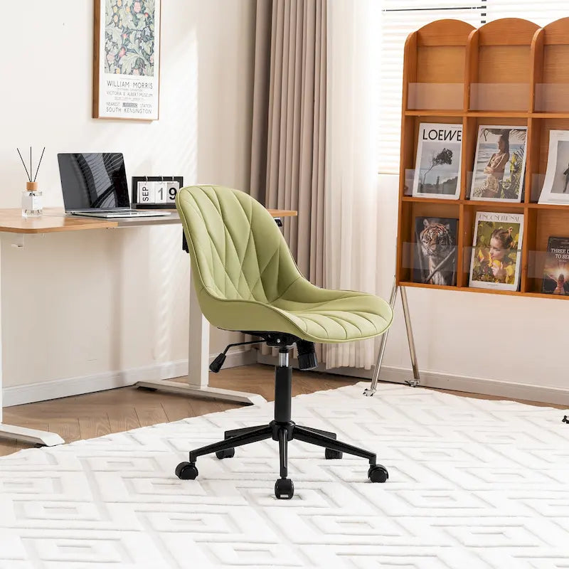 Home Office Desk Chair with Wheels Rolling Task Computer Chair
