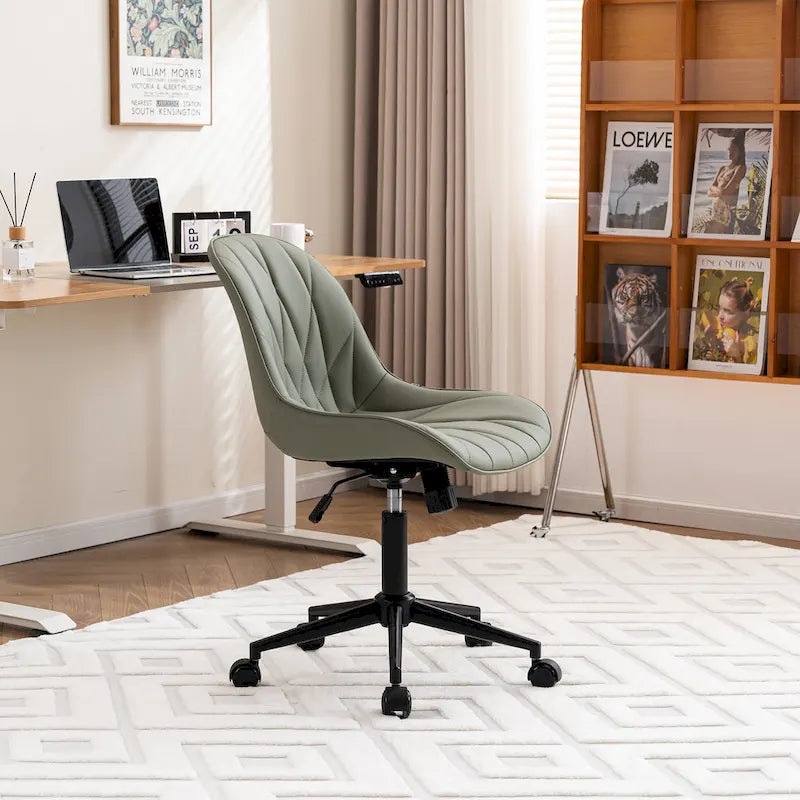 Home Office Desk Chair with Wheels Rolling Task Computer Chair