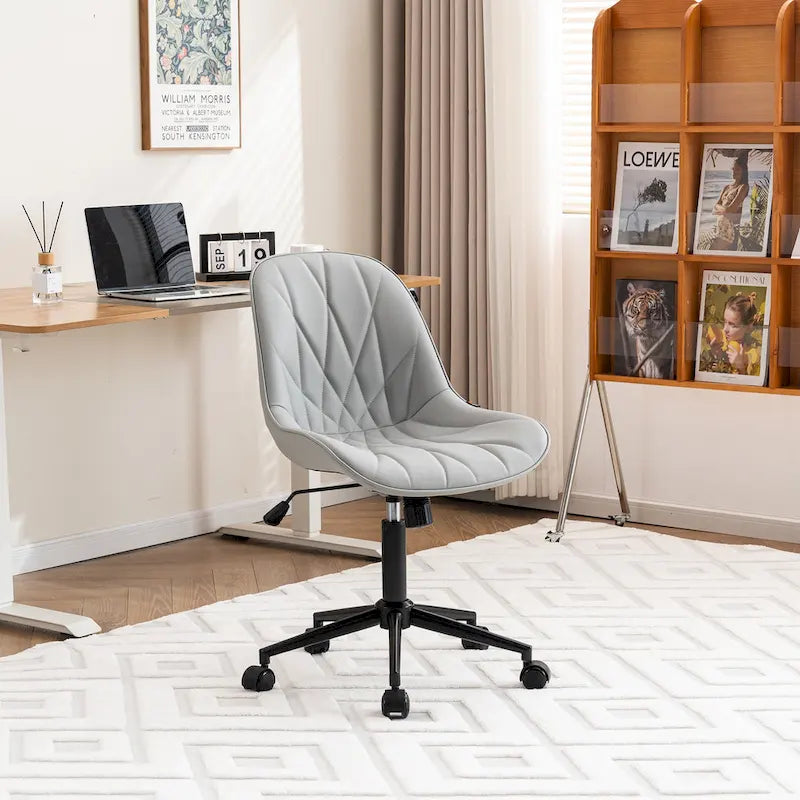 Home Office Desk Chair with Wheels Rolling Task Computer Chair