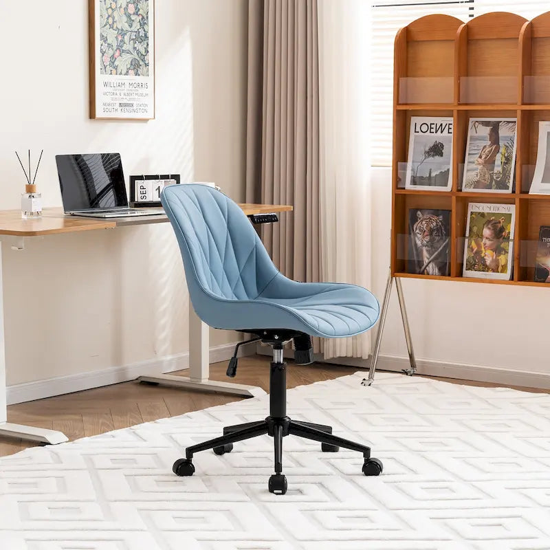 Home Office Desk Chair with Wheels Rolling Task Computer Chair