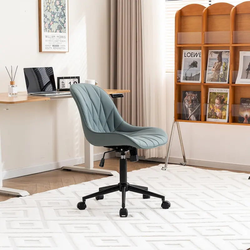 Home Office Desk Chair with Wheels Rolling Task Computer Chair