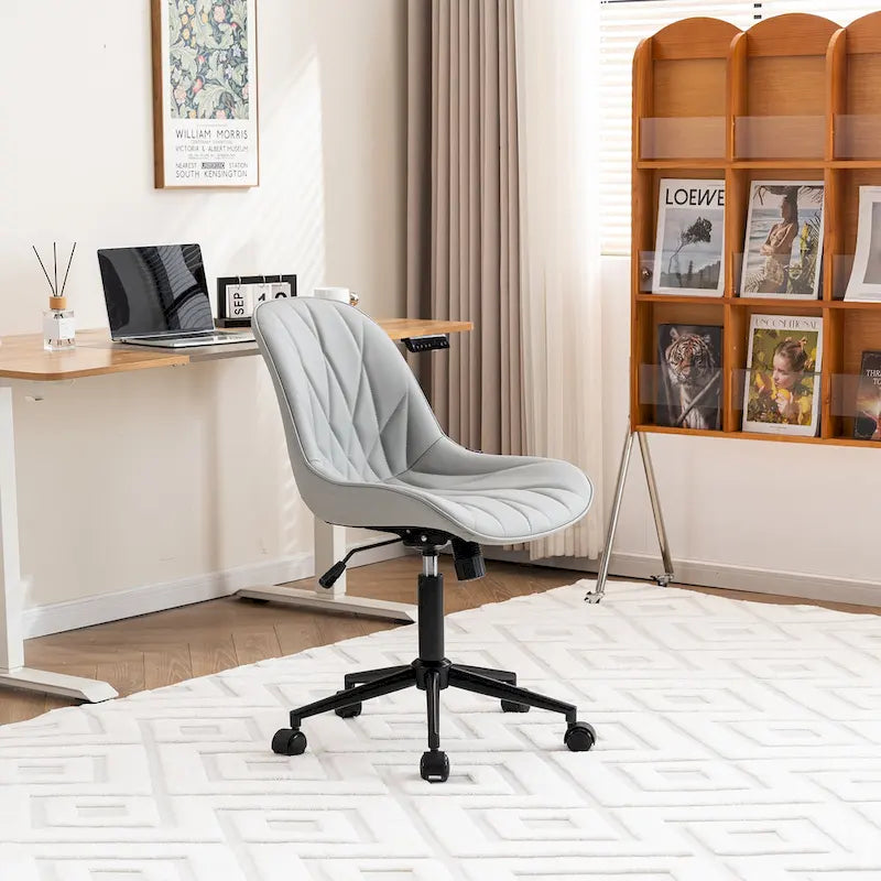 Home Office Desk Chair with Wheels Rolling Task Computer Chair