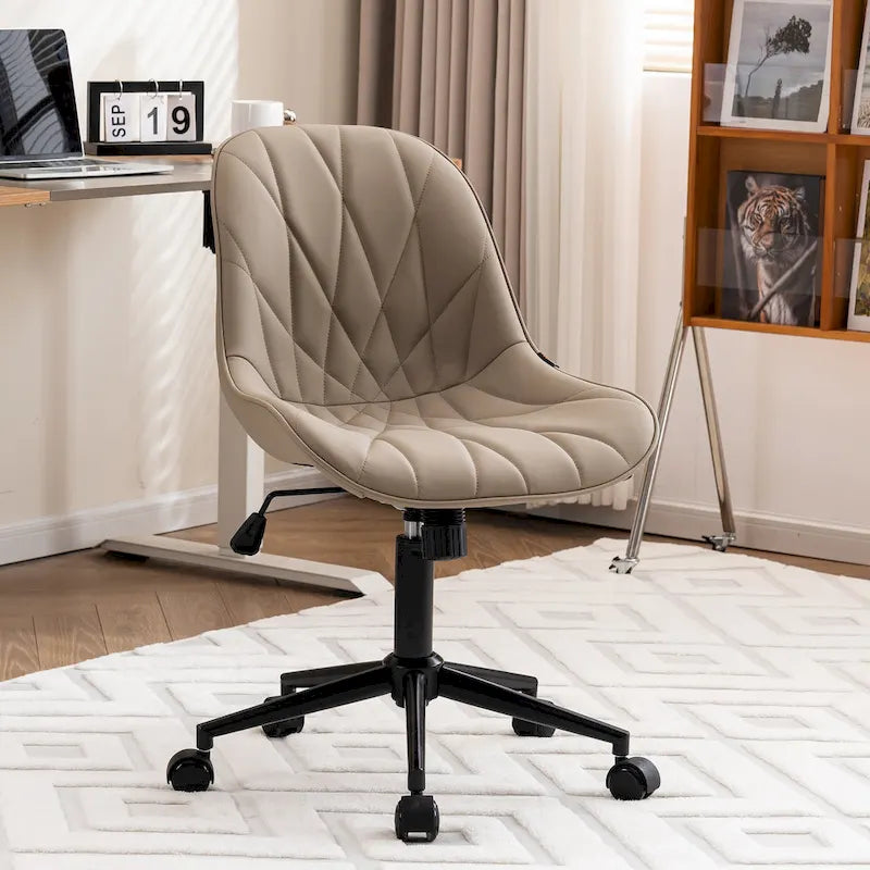 Home Office Desk Chair with Wheels Rolling Task Computer Chair