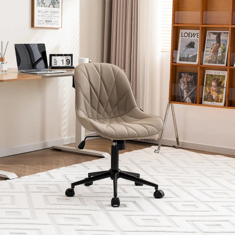Home Office Desk Chair with Wheels Rolling Task Computer Chair