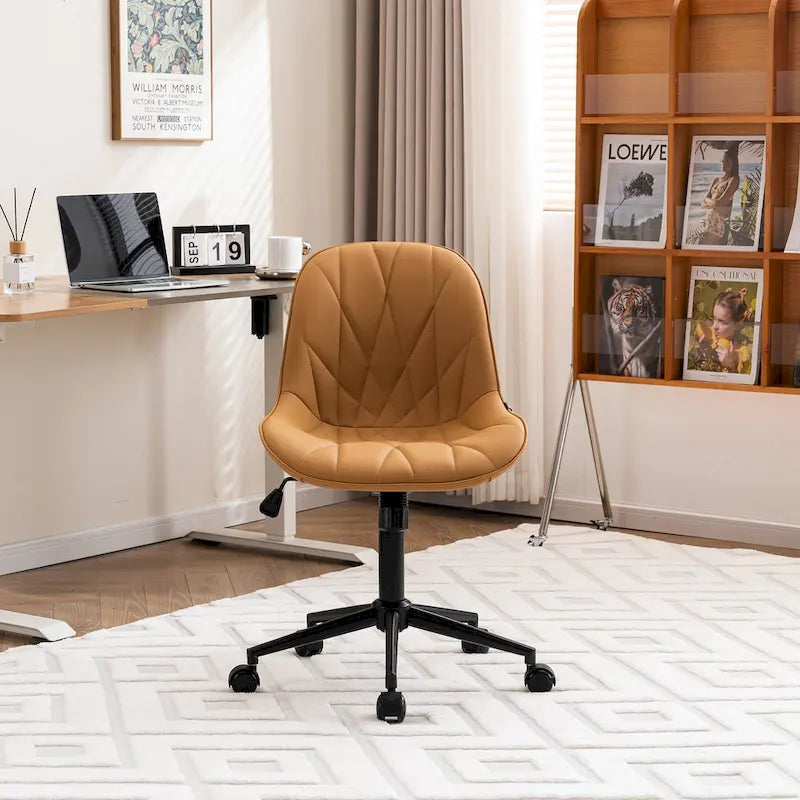 Home Office Desk Chair with Wheels Rolling Task Computer Chair