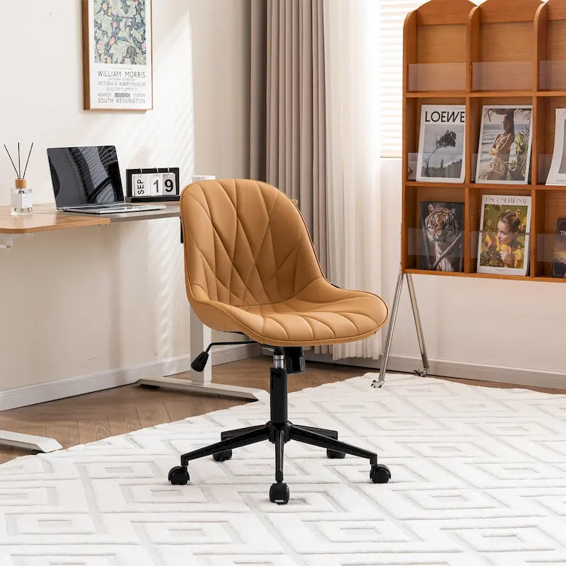 Home Office Desk Chair with Wheels Rolling Task Computer Chair