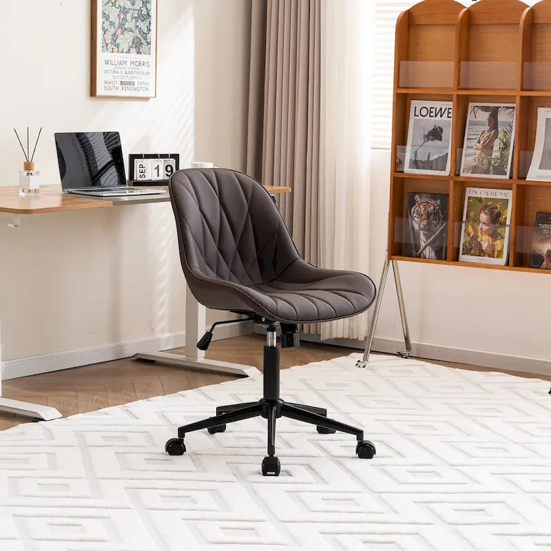 Home Office Desk Chair with Wheels Rolling Task Computer Chair