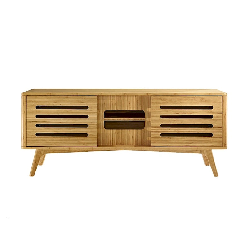 Bamboo Media Cabinet, Natural