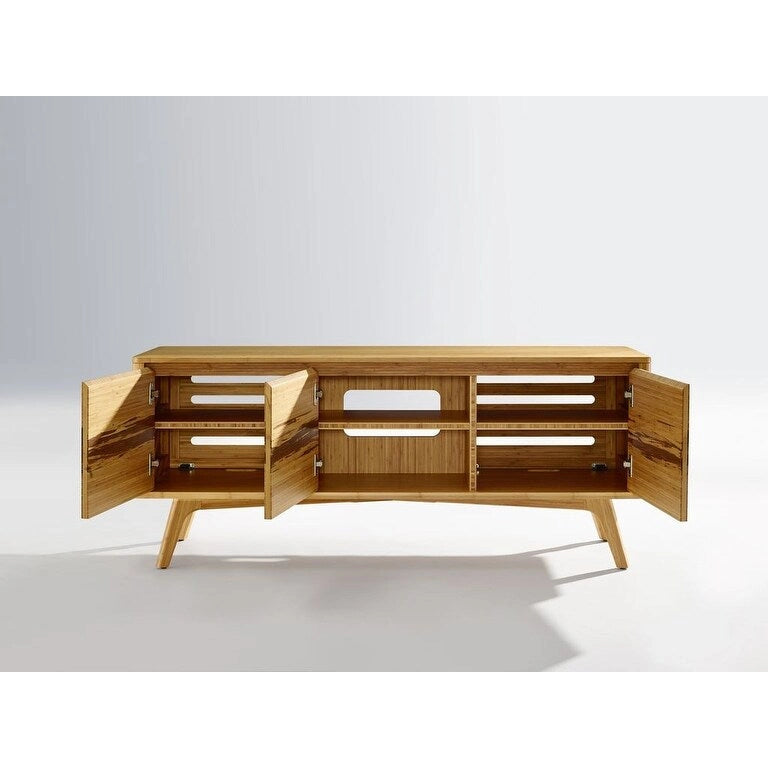 Bamboo Media Cabinet, Natural