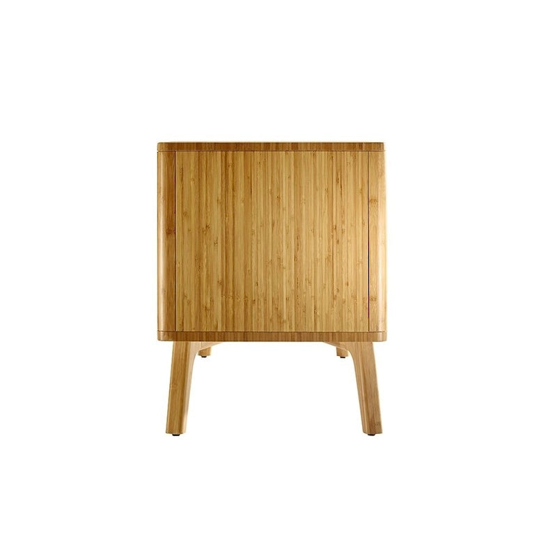 Bamboo Media Cabinet, Natural