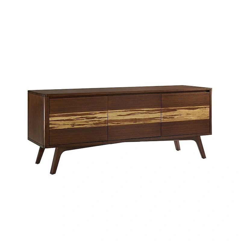 Bamboo Media Cabinet, Natural